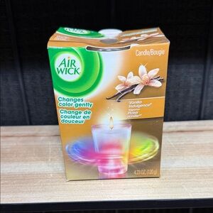 Air Wick Color Changing Candle Vanilla Indulgence 4.23 oz (120g)